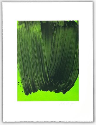 Ruth Campau, 'This Moment for You', 2022 (black/ green)